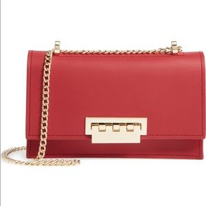 ZAC Zac Posen Earthette Leather Accordion Bag